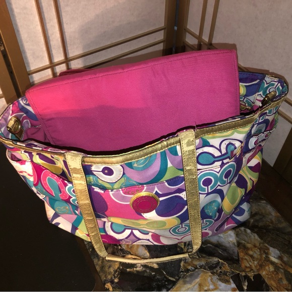Coach Poppy Diaper Bag - Picture 7 of 7